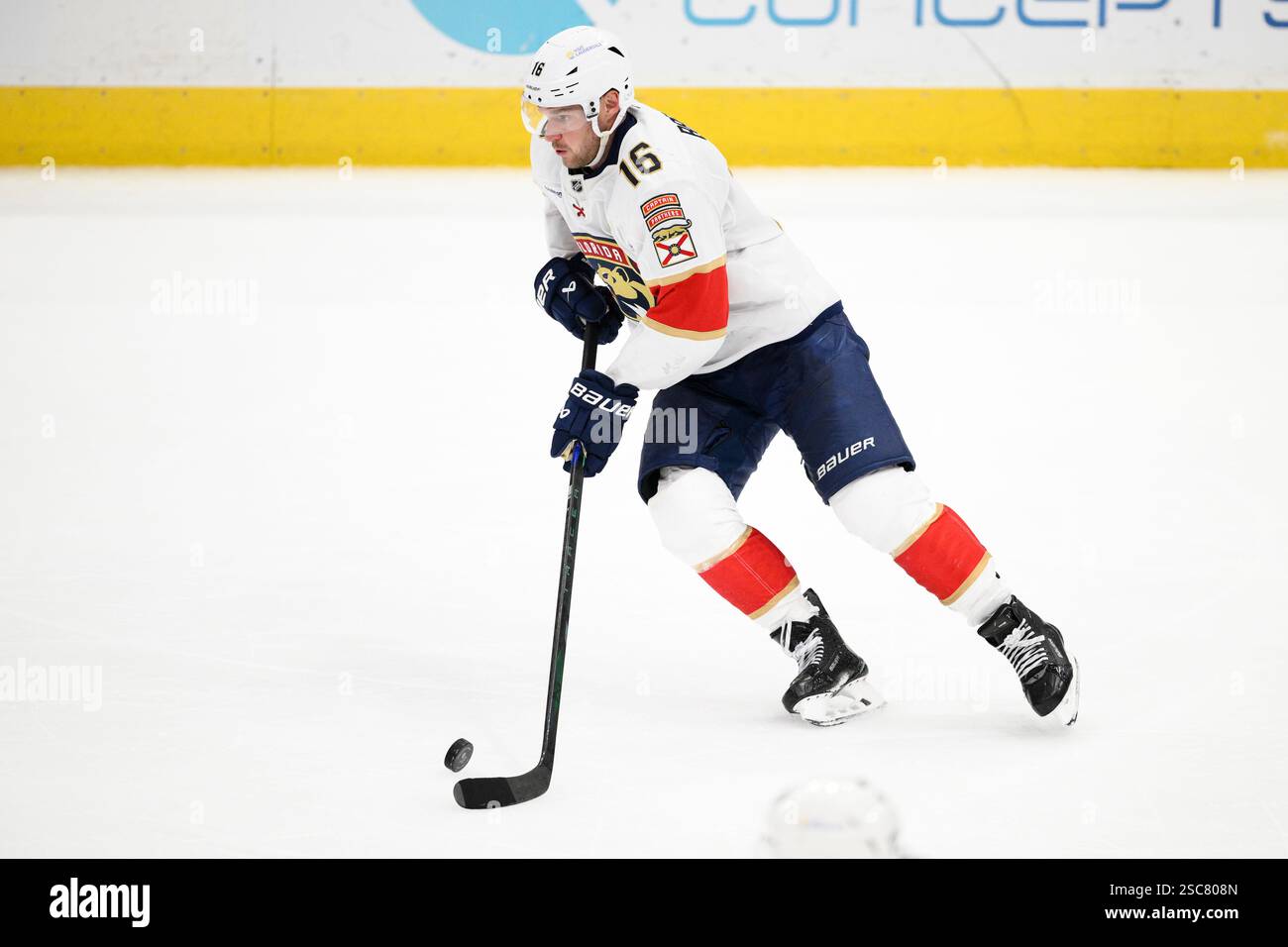 Florida Panthers center Aleksander Barkov (16) in action during the