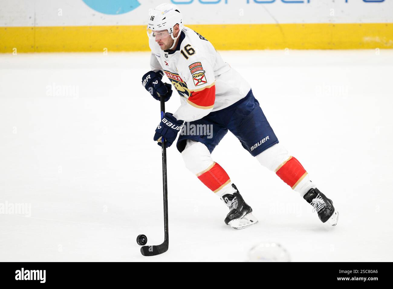 Florida Panthers center Aleksander Barkov (16) in action during the