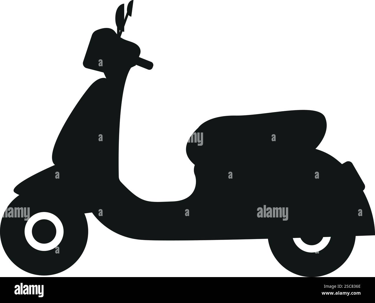 Motor scooter icon sign vector. Vehicle and transport Stock Vector ...