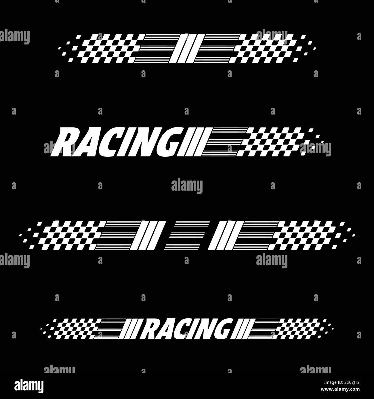 Witty Racing Lines Racing white lines set Stock Vector Image & Art - Alamy