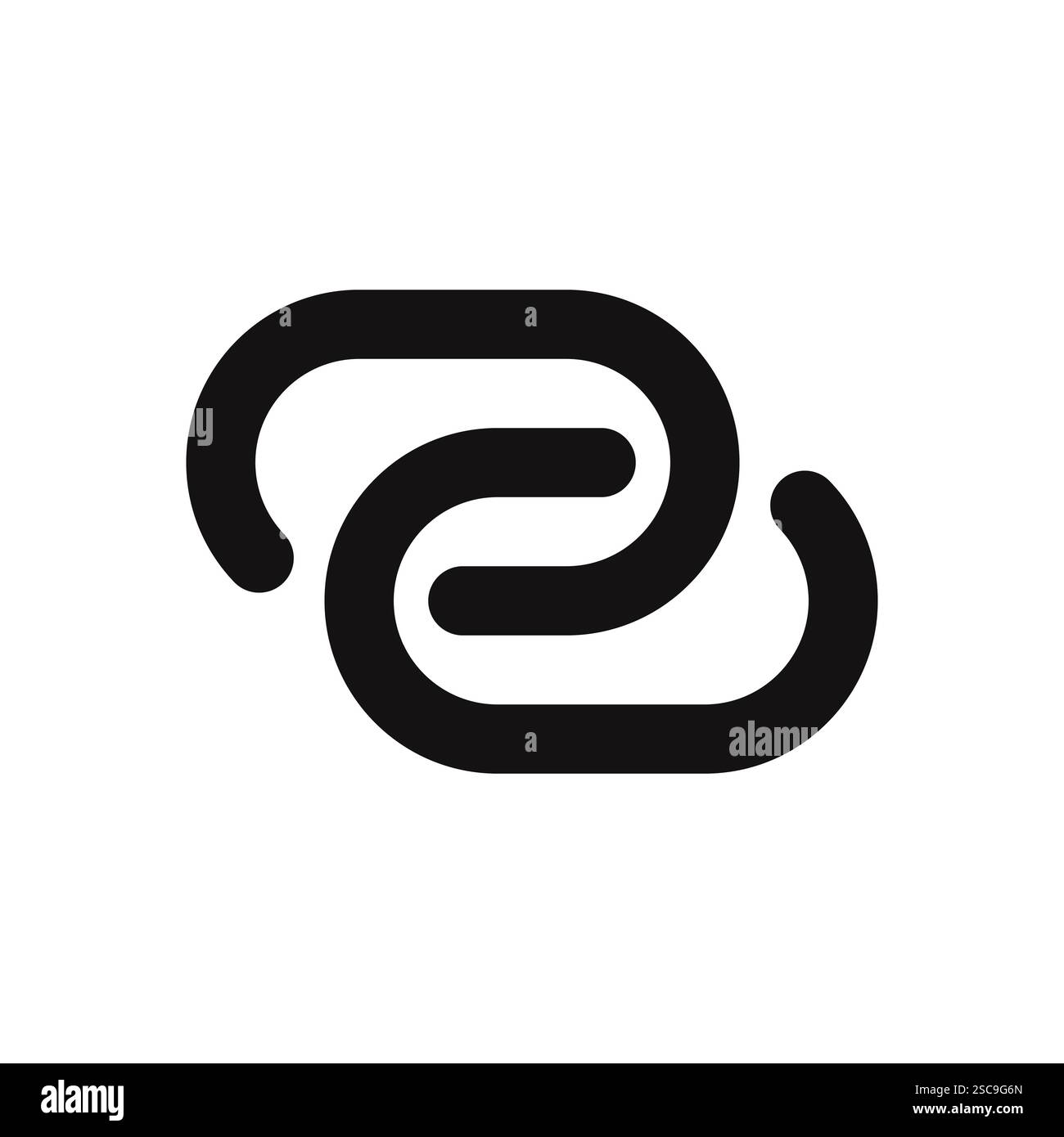Link icon. Chain, internet, url, connection, attachment, connect, hyperlink. Vector illustration. Stock Vector