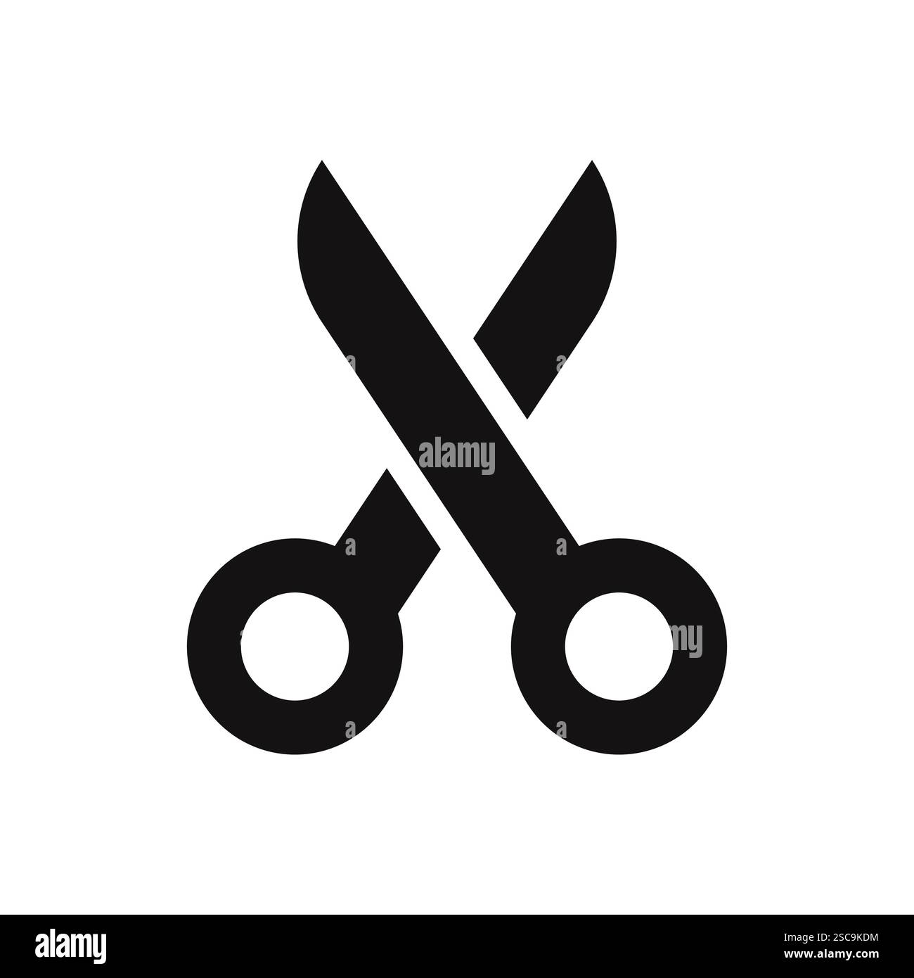 Scissors icon. Cutting symbol. Vector illustration Stock Vector Image ...