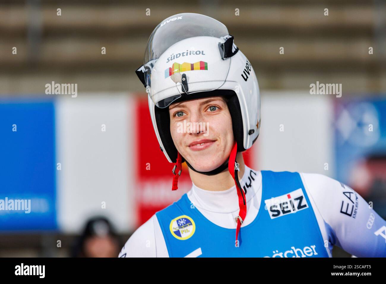 Verena Hofer (ITA, Italien), 24.01.2025, Oberhof (Deutschland), Eberspächer Luge World Cup Oberhof II Stock Photo