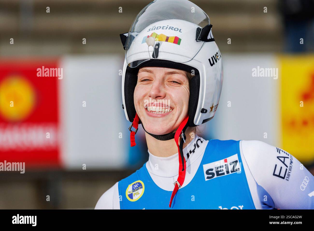 Verena Hofer (ITA, Italien), 24.01.2025, Oberhof (Deutschland), Eberspächer Luge World Cup Oberhof II Stock Photo
