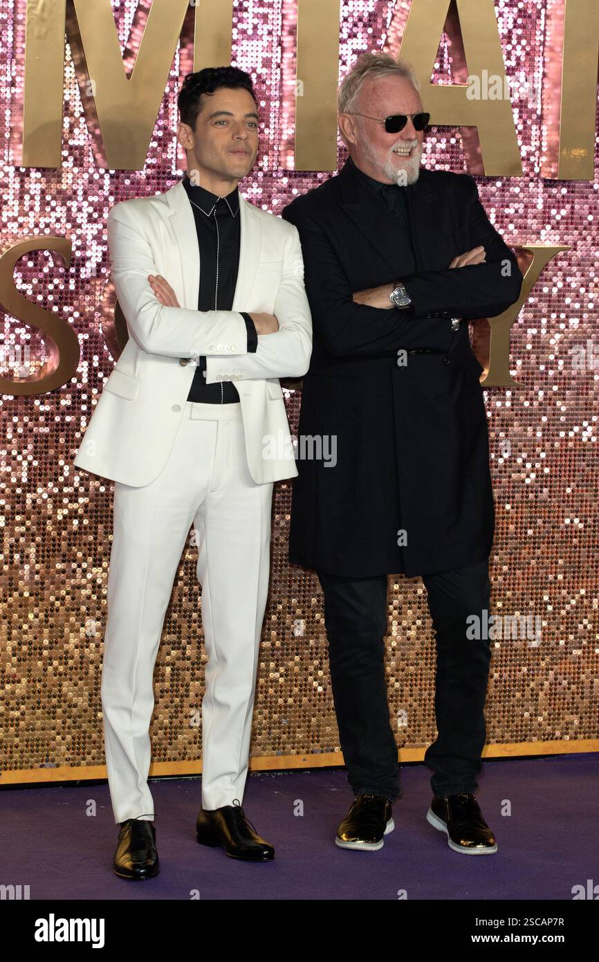 Rami Malek and Roger Taylor attends 'Bohemian Rhapsody' World Premiere ...