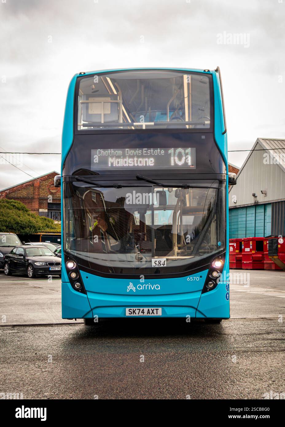 SK74 AXT - ADL Enviro400 MMC - Arriva Kent & Surrey (6570 Stock