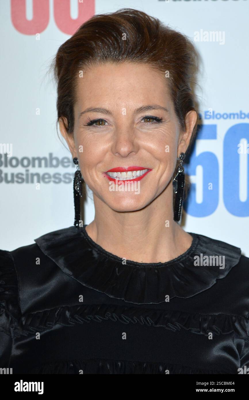 Stephanie Ruhle Attending The Bloomberg 50 Celebration At Cipriani 25 Broadway On December 10