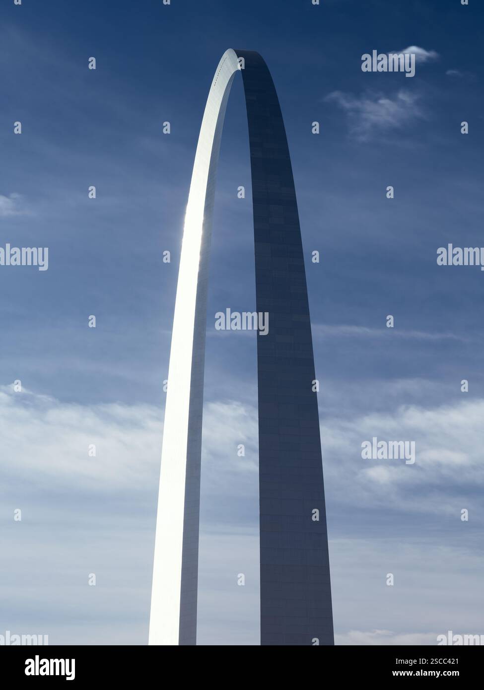 Gateway Arch, Location: St. Louis MO, Architect: Eero Saarinen Stock ...