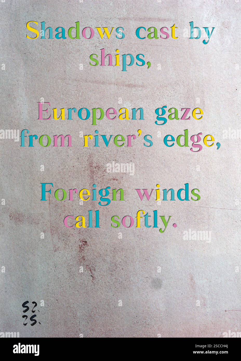 Softly Lattices Gaze Part Europa Reference: Shadows Cast By Ships European Gaze From River S Edge