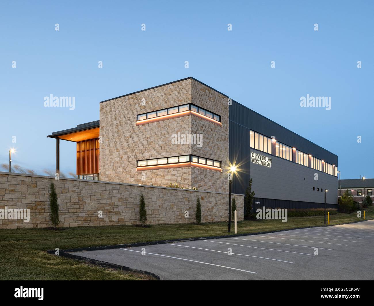 Ballwn Ballwin Police Station, Location: Ballwin MO, Architect: JEMA Stock ...