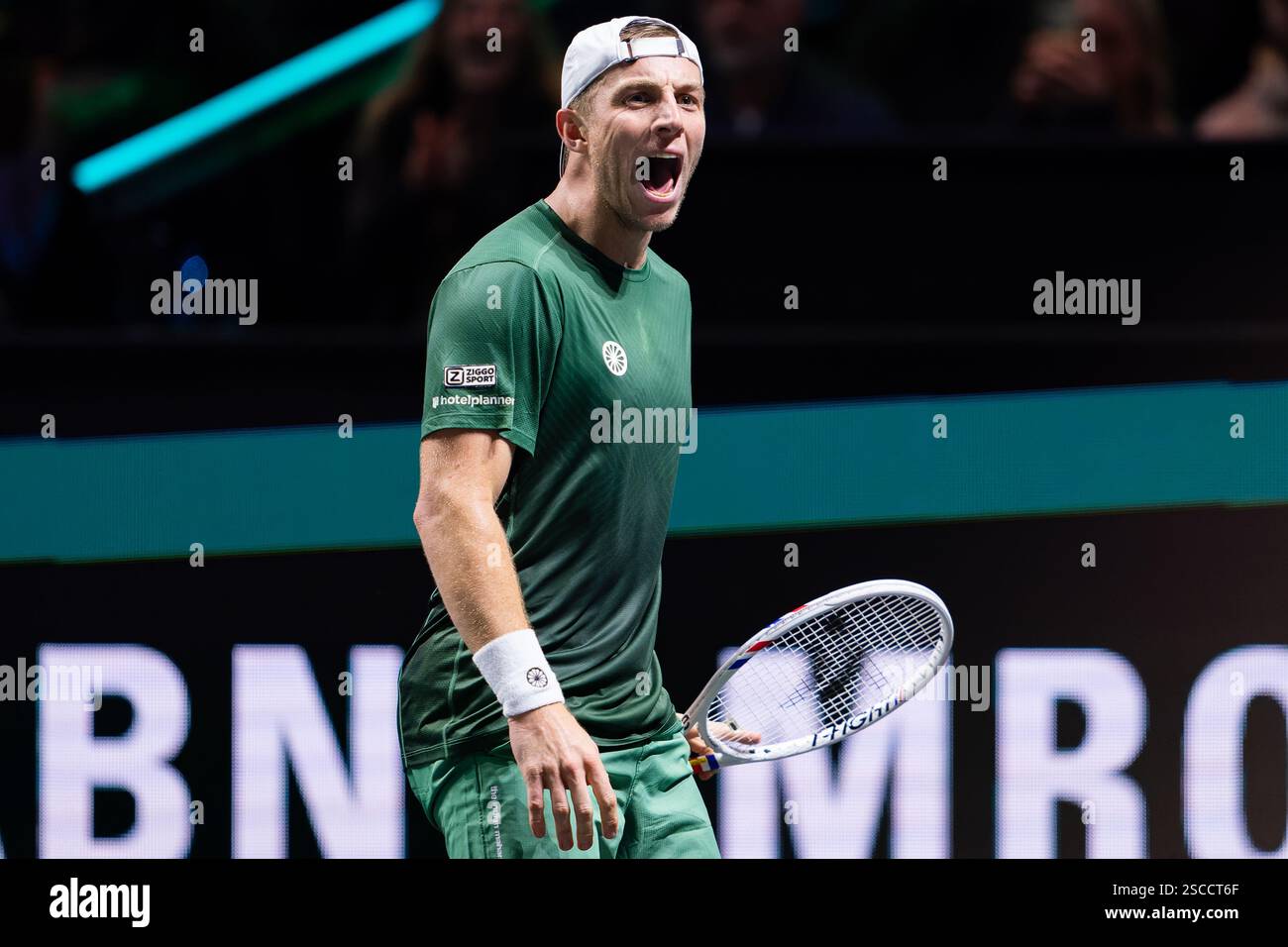Rotterdam Netherlands 06th Feb 2025 ROTTERDAM NETHERLANDS Rotterdam Netherlands 06th Feb 2025 Rotterdam Netherlands February 6 Tallon Griekspoor Of The Netherlands Celebrates During Day Four Of The Abn Amro Open At Rotterdam Ahoy On February 6 2025 In Rotterdam Netherlands Photo By Joris Verwijstbsr Agency Credit Bsr Agencyalamy Live News 2SCCT6F