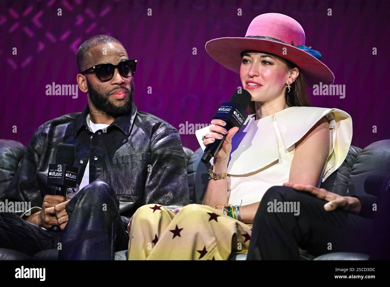 Pregame performers Trombone Shorty and Lauren Daigle answer questions