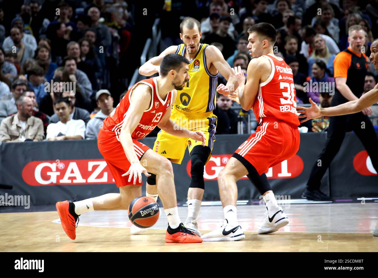 Thomas R Belgrad 06.02.2025, Uber-Arena, Berlin, DEU, EuroLeague, ALBA vs. Belgrad, im ...