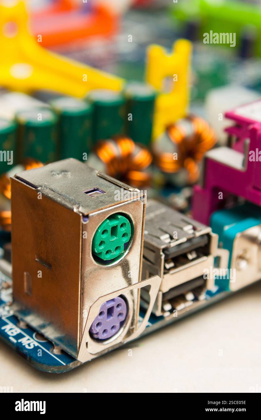 Radio components laid out on the electronic circuit Stock Photo - Alamy