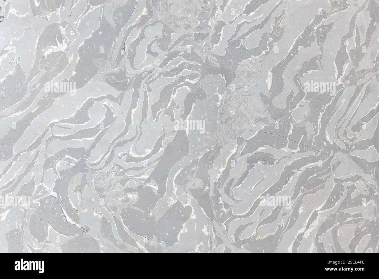 Gray artificial marble pattern, close up background photo texture, front view Stock Photo