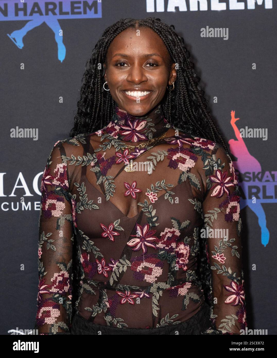 Flo Ngala attends Figure Skating in Harlem’s private preview and ...