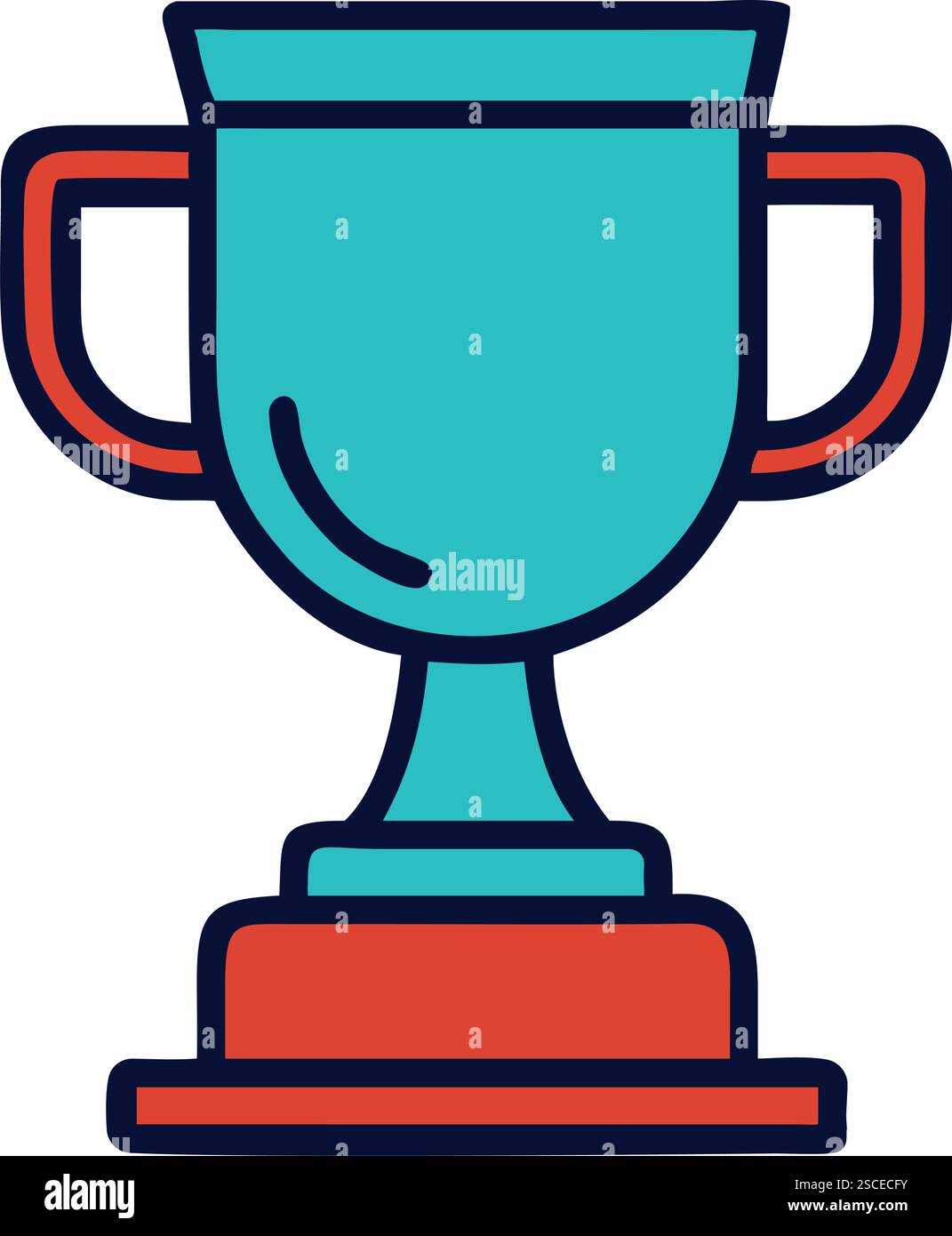 Championship Trophy Award Sports Symbol Stock Vector Image & Art - Alamy