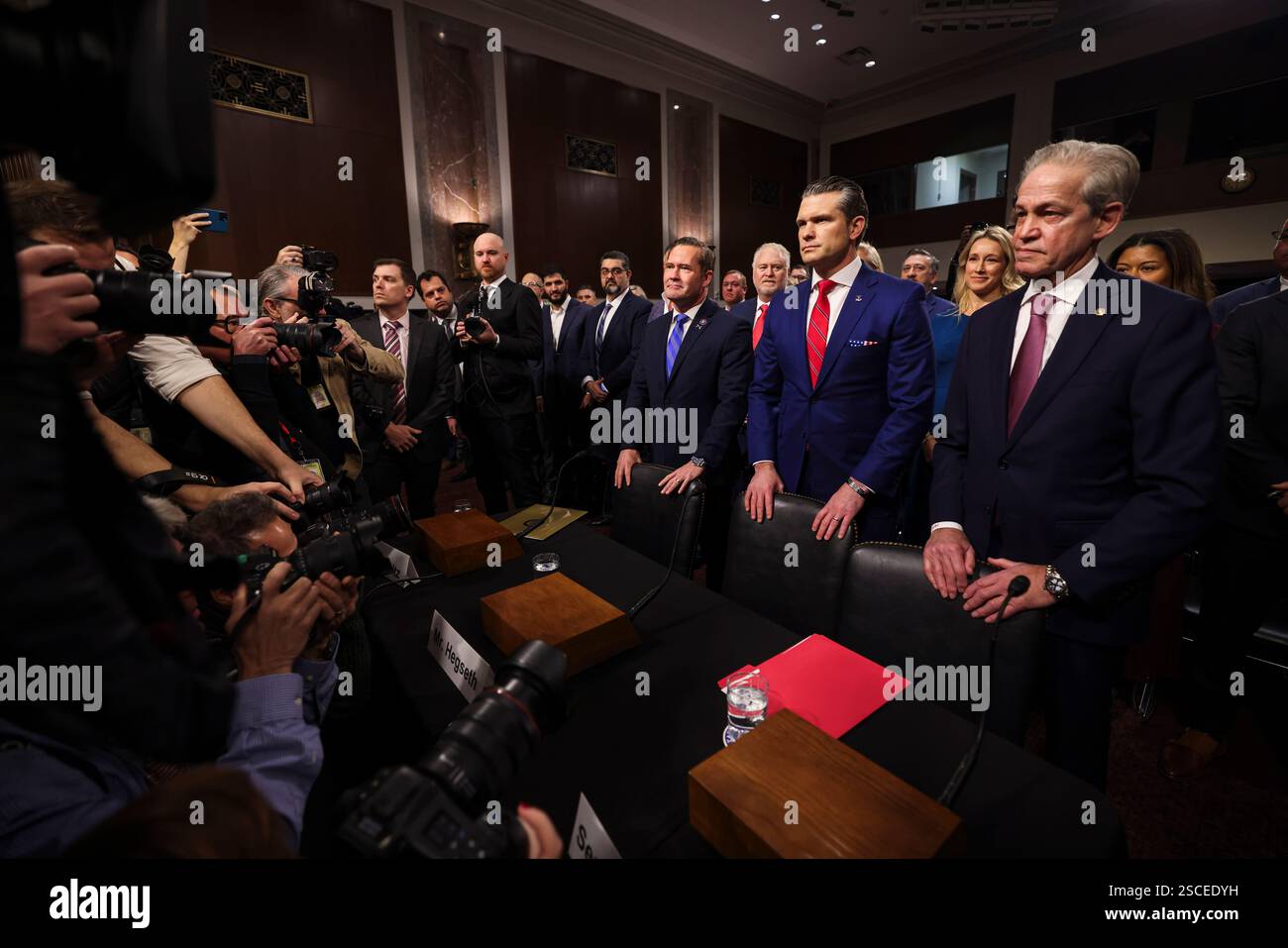 Washington, Dc, USA. 14th Jan, 2025. Former Fox News host Pete Hegseth ...