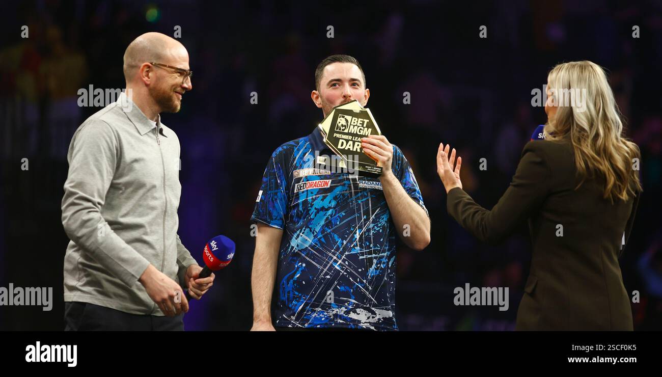 6th February 2025, The SSE Arena, Belfast, Northern Ireland; 2025 PDC