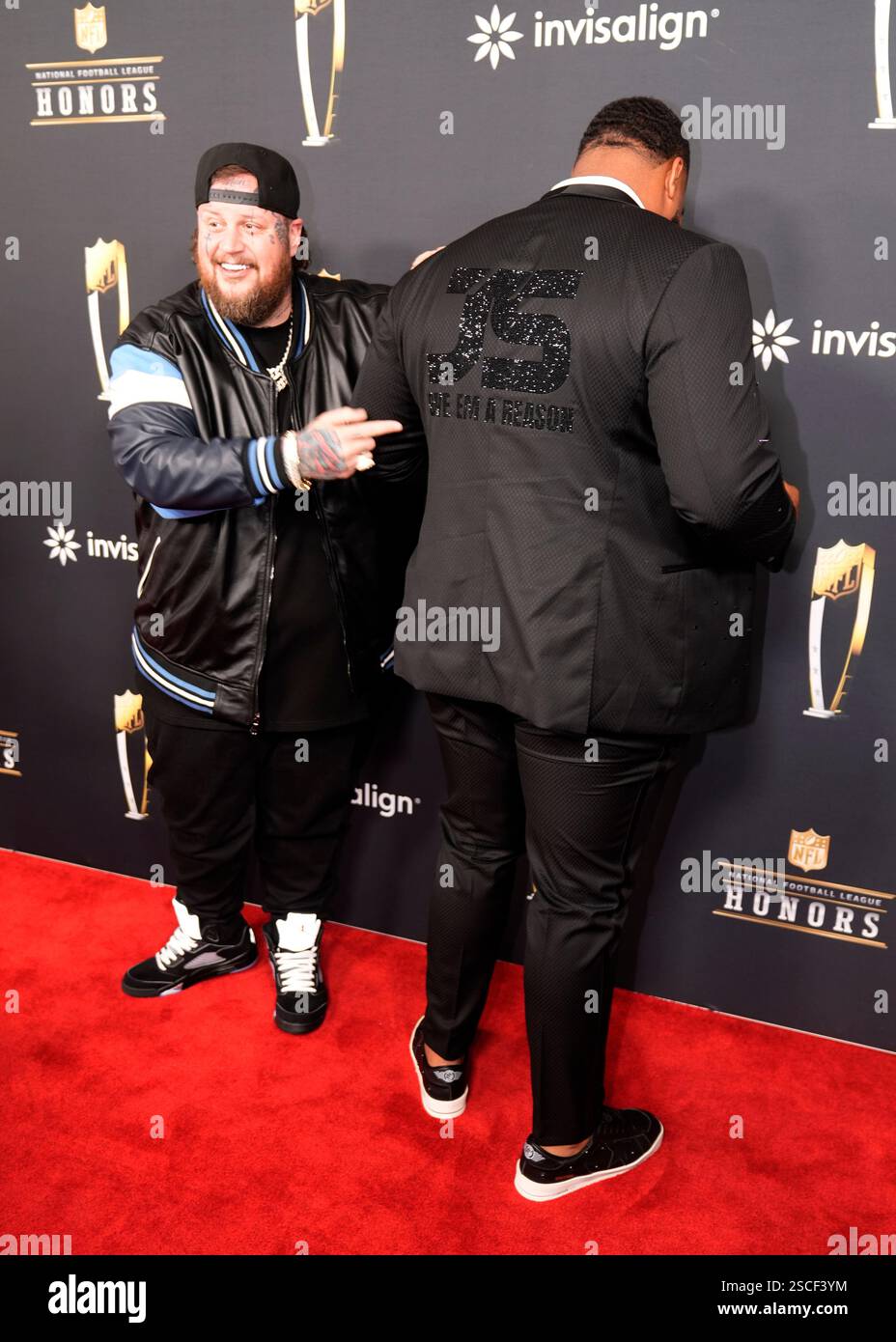 Scf Rapper Rapper Jelly Roll, left, and Jeffrey Simmons, of the Tennessee Titans ...