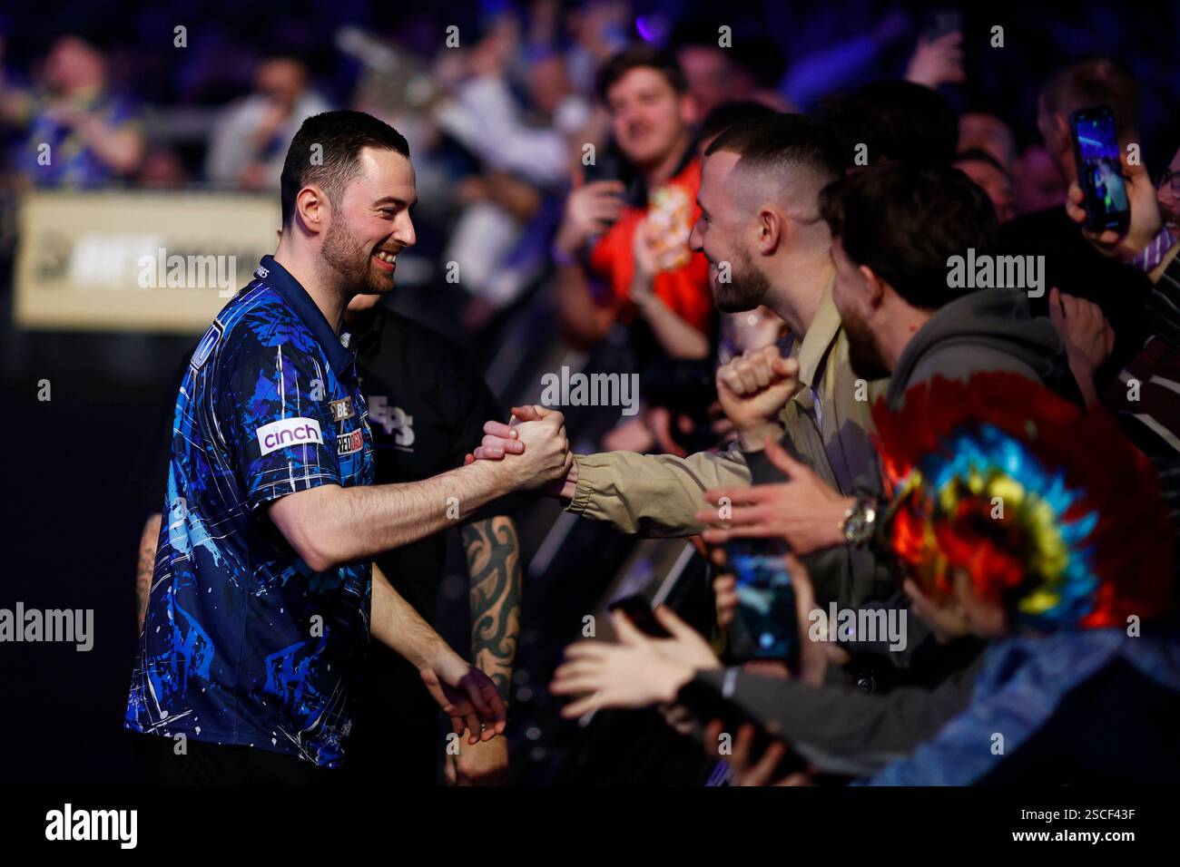 6th February 2025, The SSE Arena, Belfast, Northern Ireland; 2025 PDC