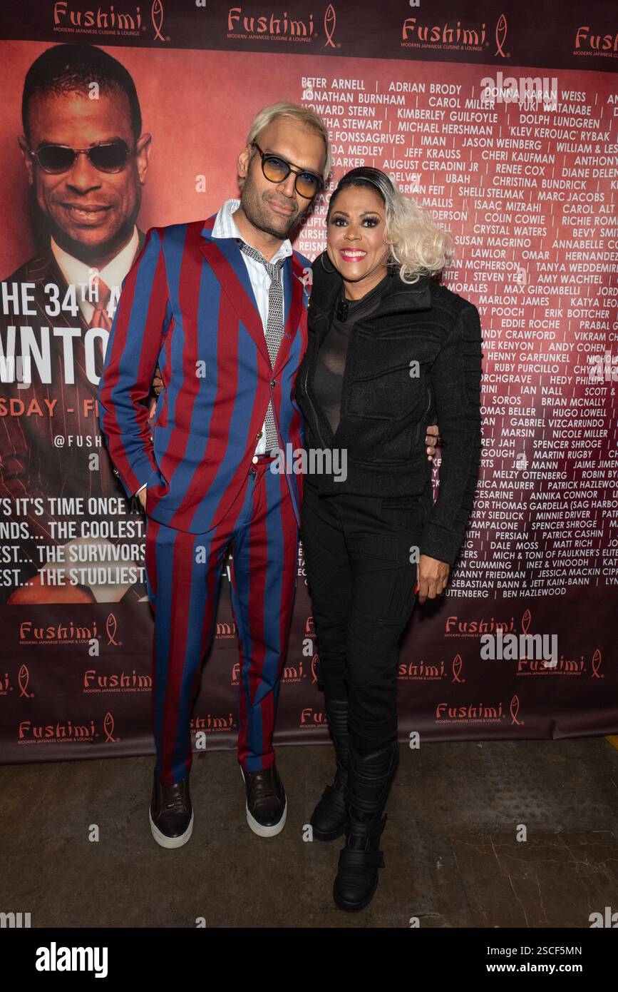 Jeetendr Sehdev and Crystal Waters attends George Wayne's 2025 Downtown ...