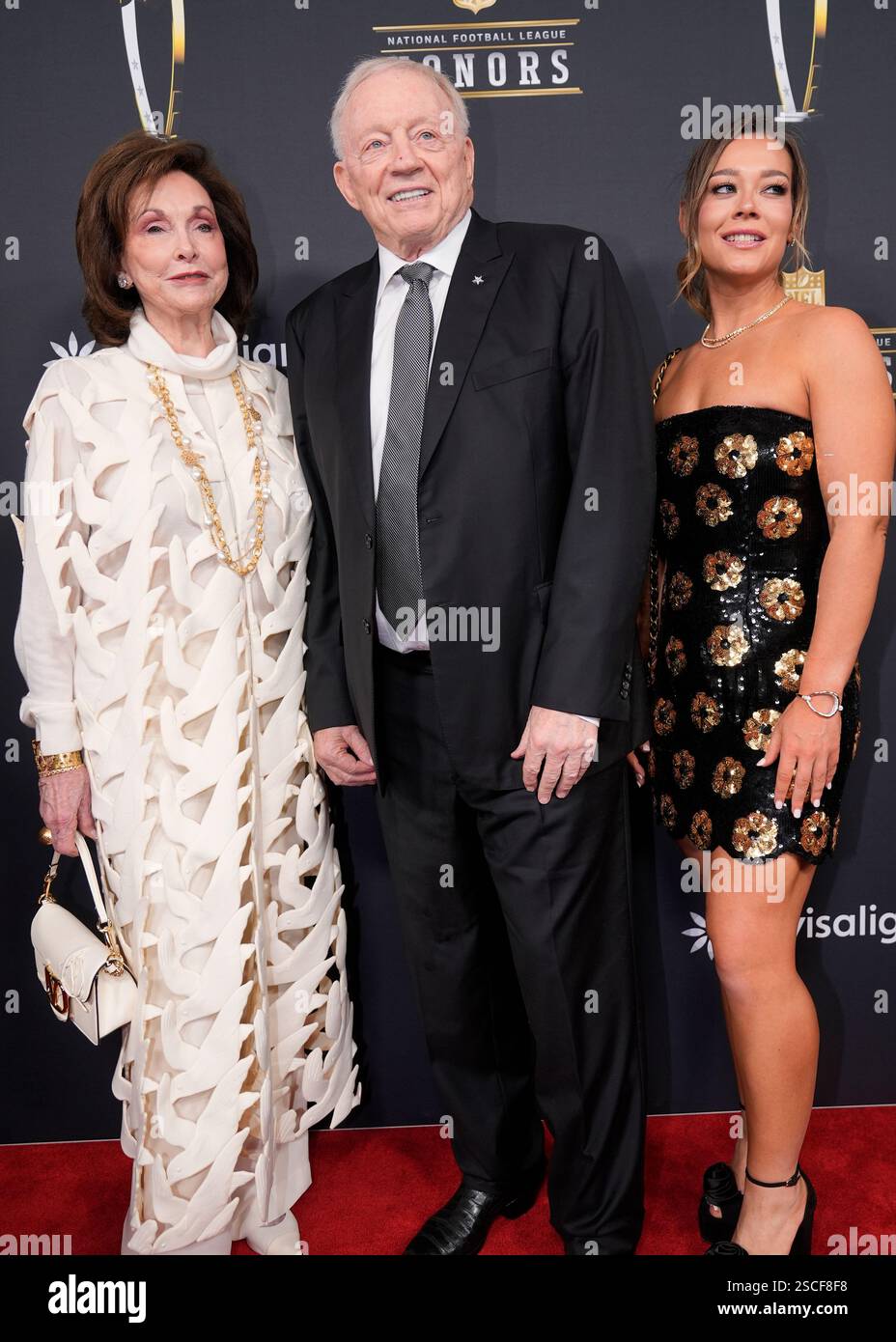 Dallas Cowboys owner Jerry Jones and wife, Eugenia "Gene" Jones, left