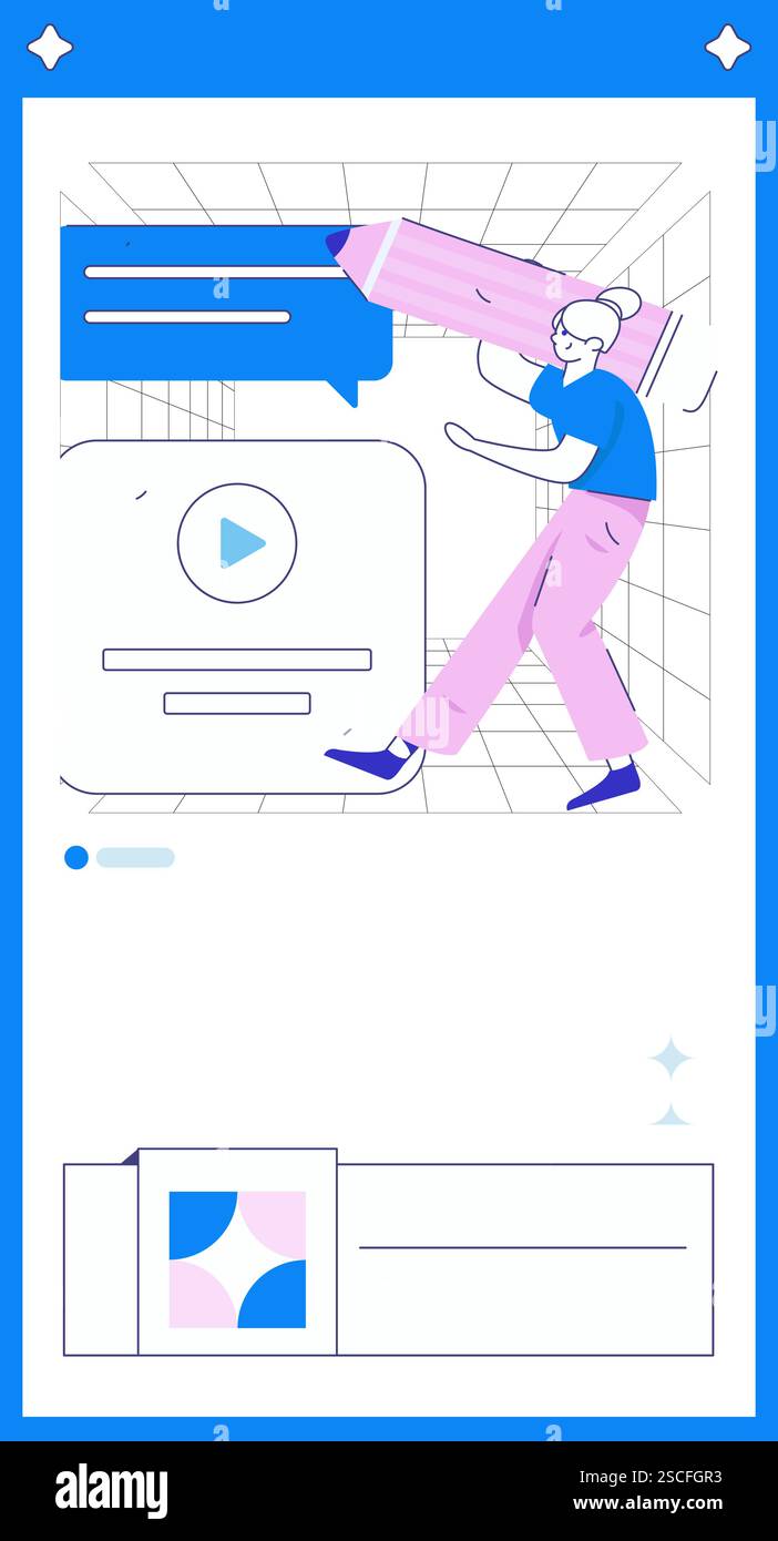 Check-in character flat vector concept operation hand-drawn ...