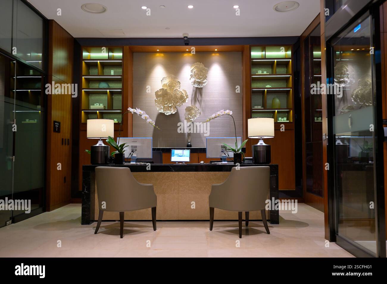 Intercontinental Hanoi Landmark 72 - The vibrant life in Hanoi, capital of Vietnam VN Stock Photo