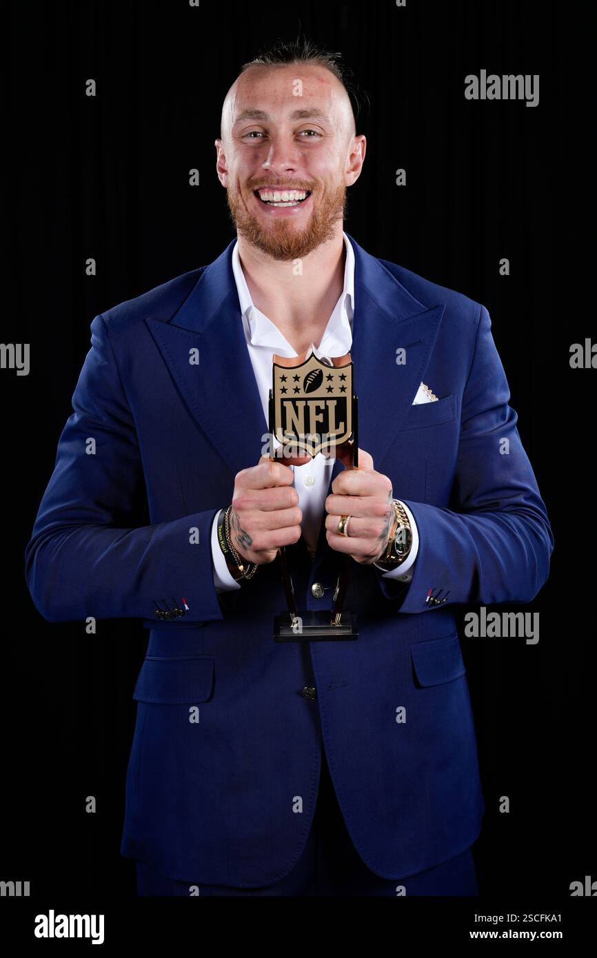 NFL Salute to Service award winner Kittle, of the San Francisco