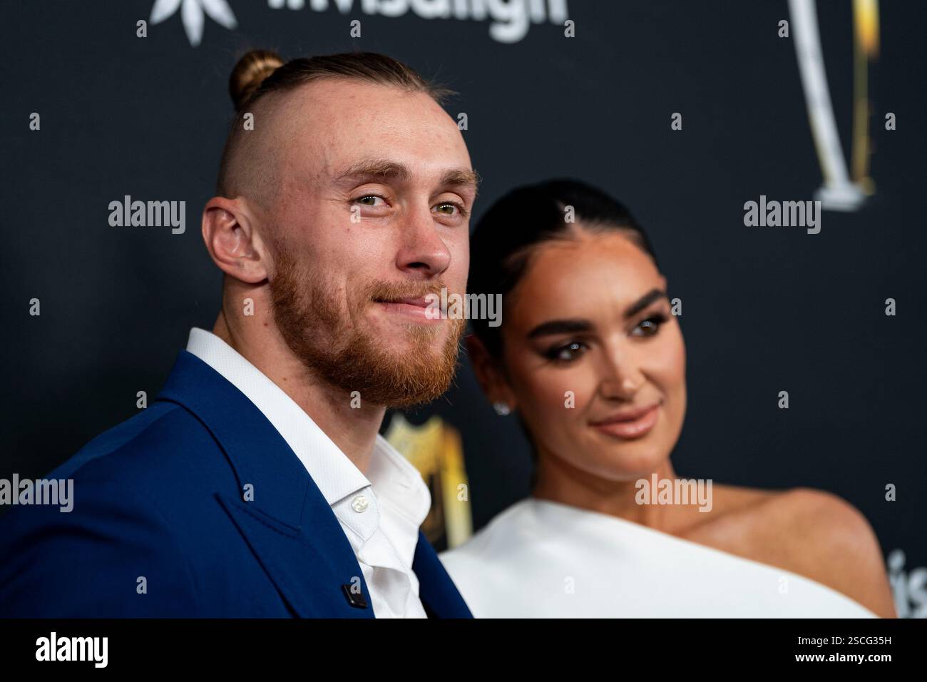 New Orleans, United States. 06th Feb, 2025. San Francisco 49ers tight(01)