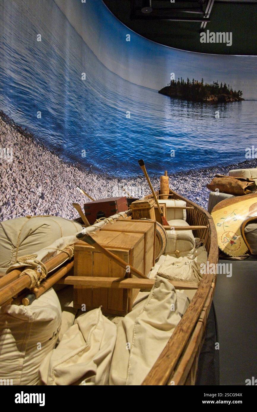 Peterborough Canada 4 January 2025 The Canadian Canoe Museum In 