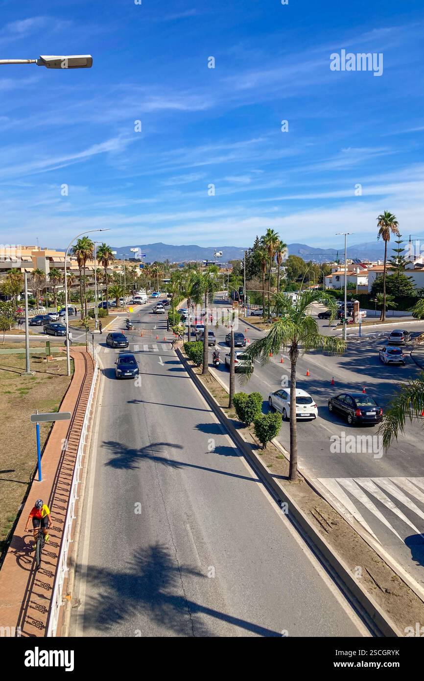 TORREMOLINOS, SPAIN - OCTOBER 20, 2024: World Triathlon Championships final, paralympians in Torremolinos, Spain on October 20, 2024 - Smartphone Captured Stock Image