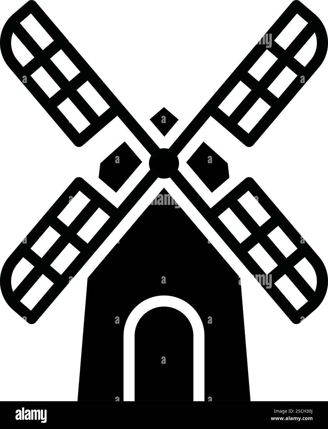 Windmill iconography hi-res stock photography and images - Alamy