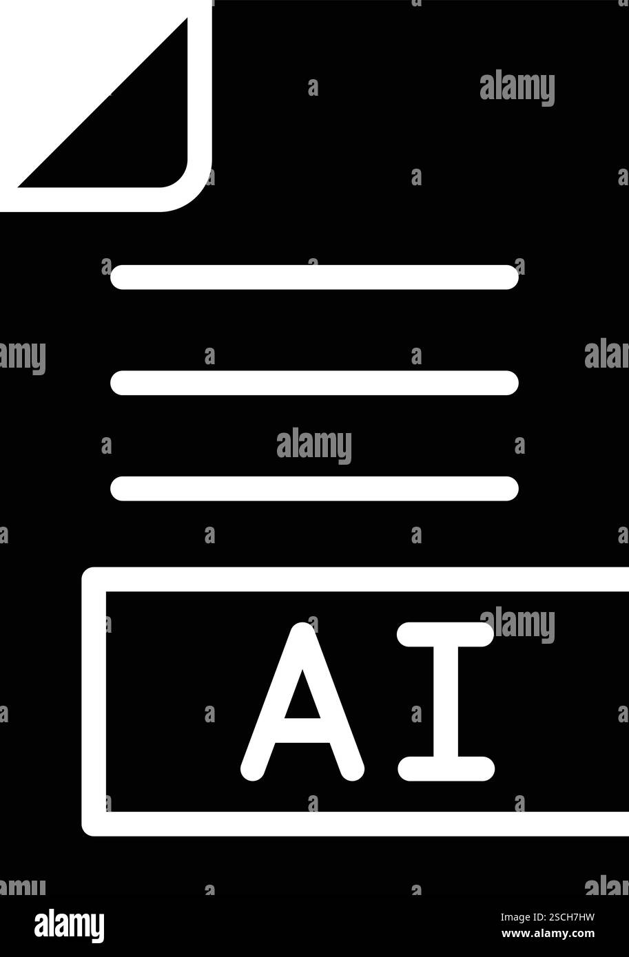Flat logo design illustrator Black and White Stock Photos & Images - Alamy