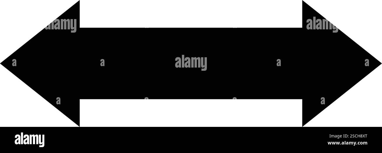 Horizental Vector Icon Design Illustration Stock Vector
