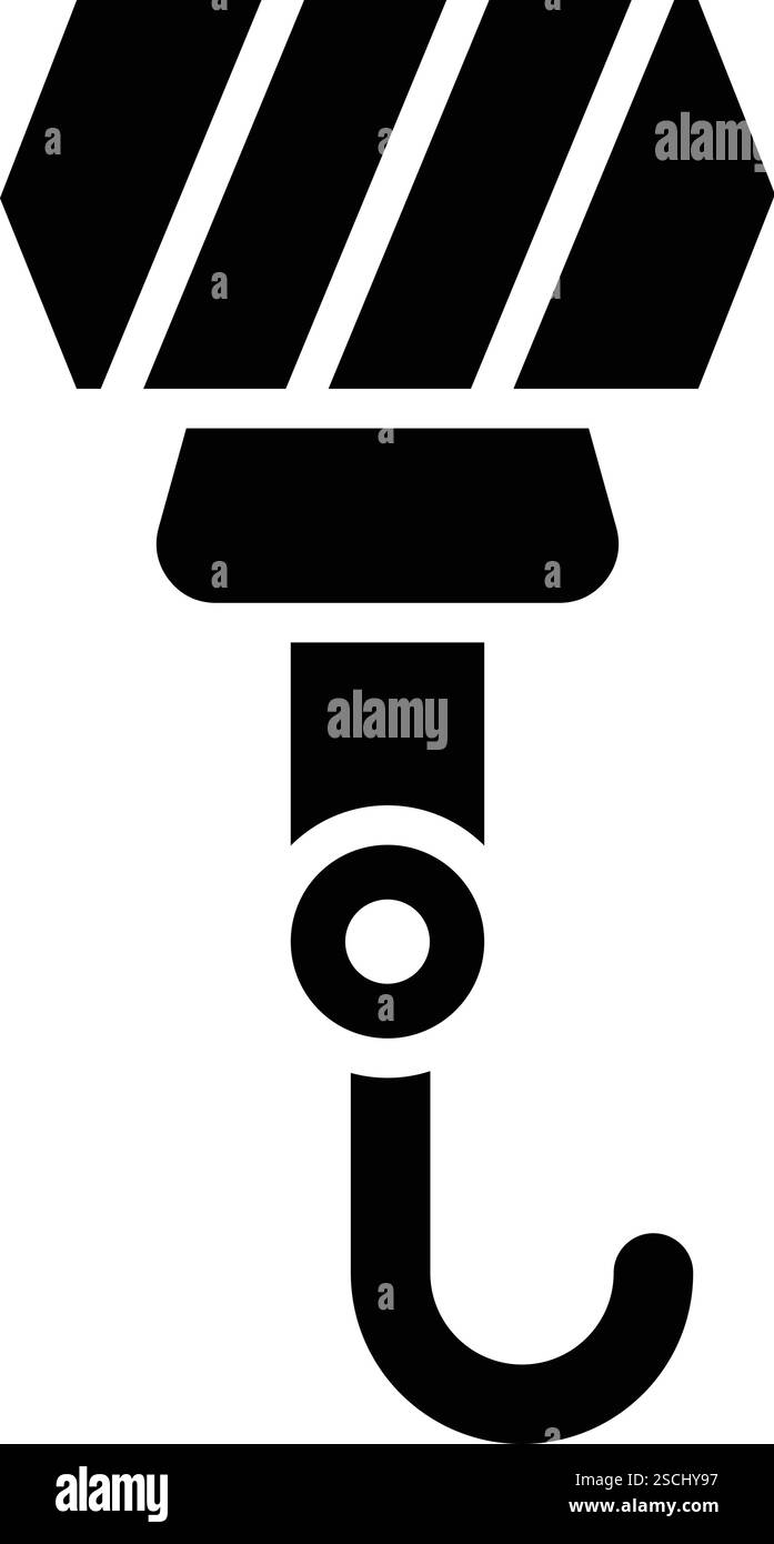 Hook Vector Icon Design Illustration Stock Vector Image & Art - Alamy