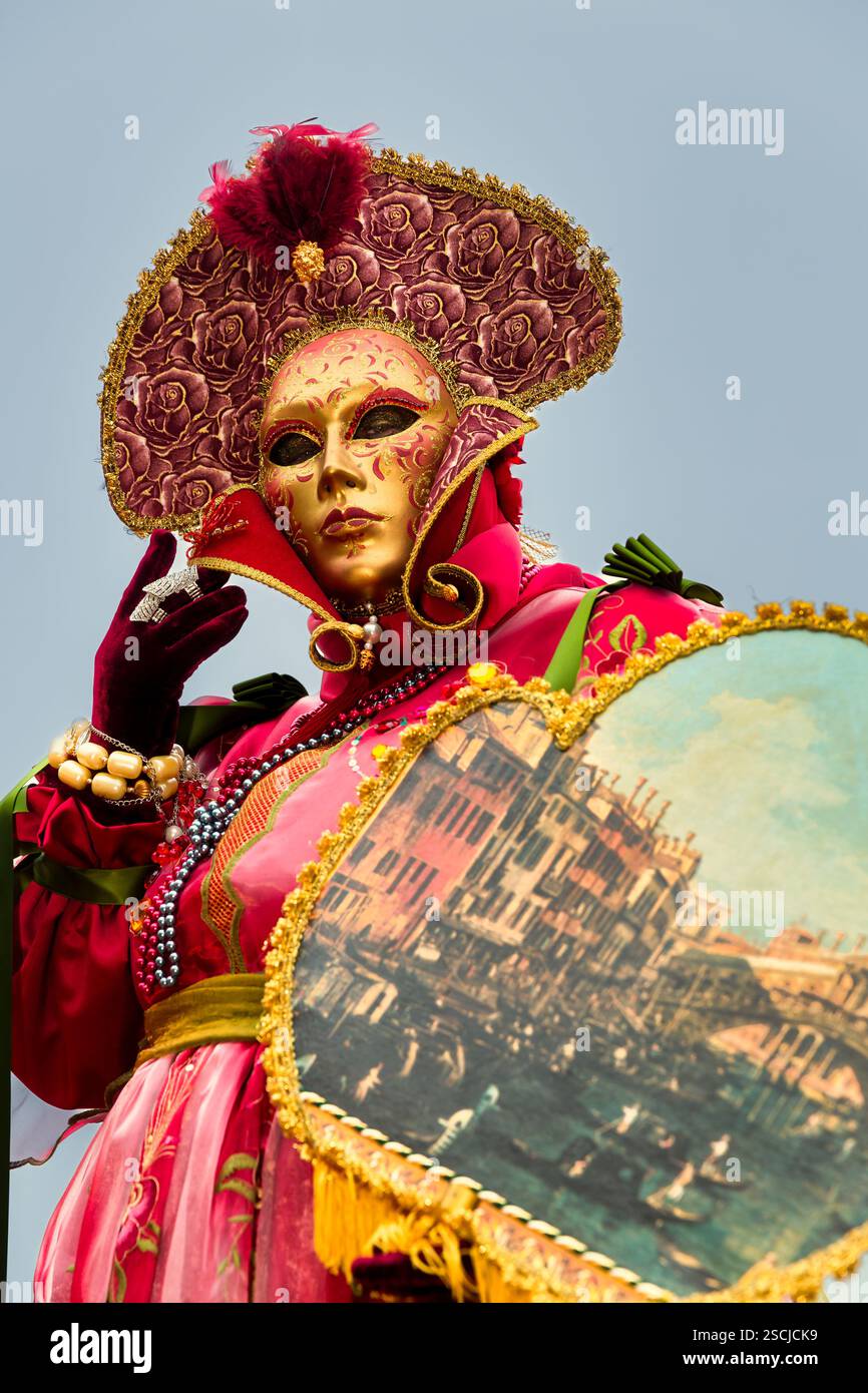 Traditional venice carnival costume hi-res stock photography and images ...