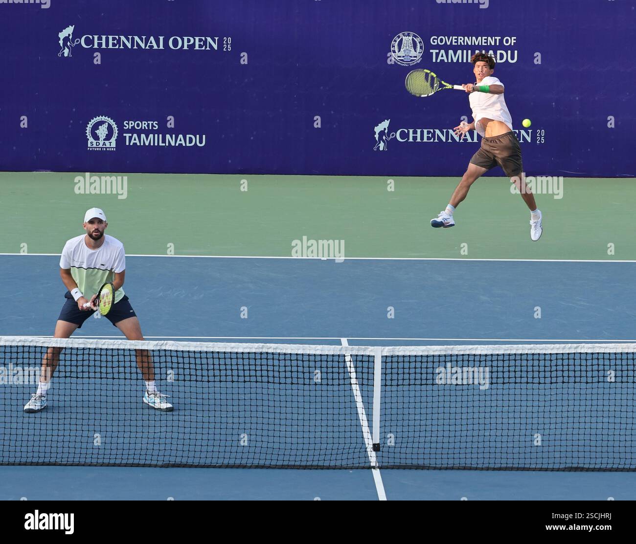 Chennai Open 2025: Doubles : Ray HO (TPE) Matthew Christopher ROMIOS ...
