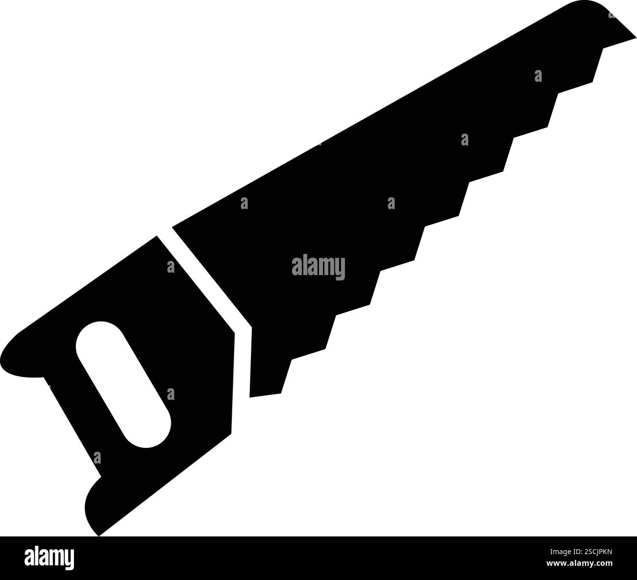 Saw Vector Icon Design Illustration Stock Vector Image & Art - Alamy