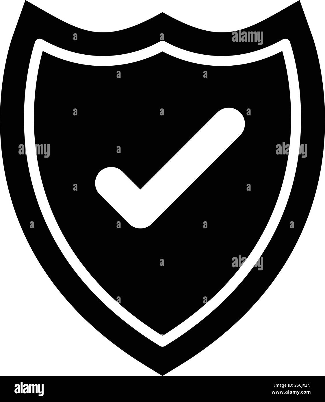Secure Vector Icon Design Illustration Stock Vector Image & Art - Alamy