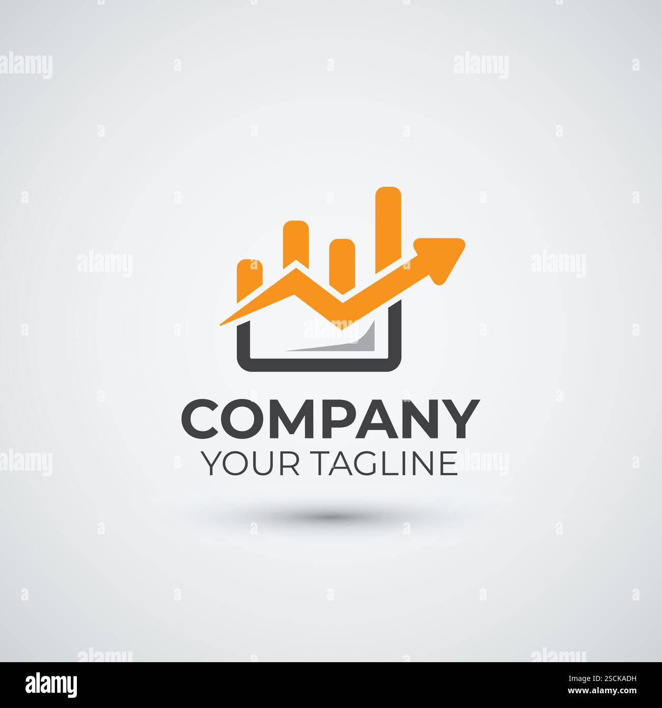Financial Box Logo design template Stock Vector Image & Art - Alamy