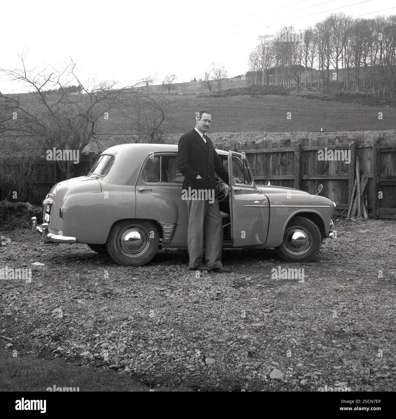 Hillman minx 1950s hi-res stock photography and images - Alamy