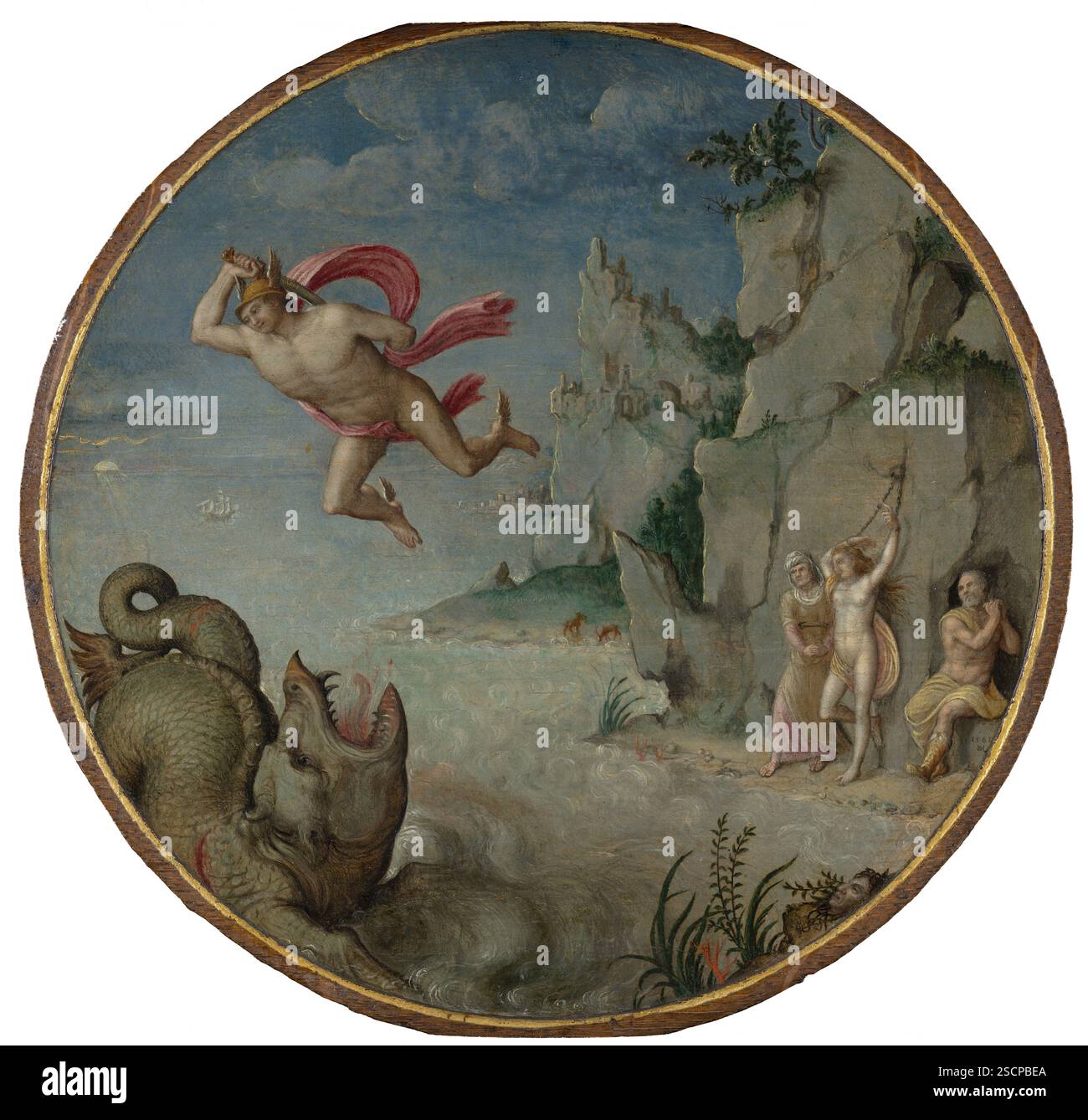 Perseus and Andromeda Stock Photo - Alamy