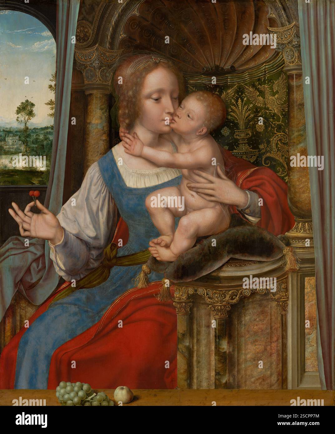 Madonna and Child Stock Photo - Alamy