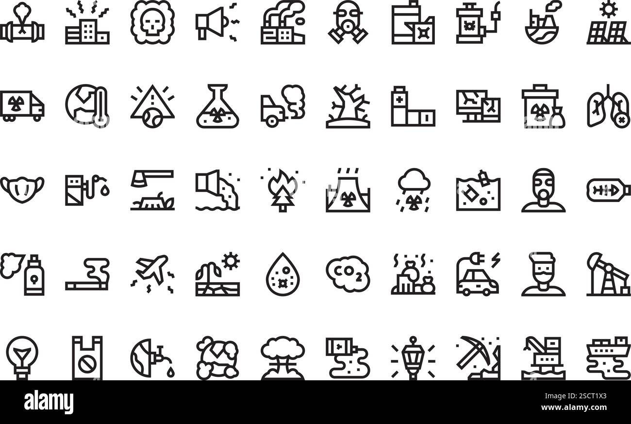High-Quality Vector Icons Collection with Editable Stroke. Ideal for Professional and Creative Projects Stock Vector