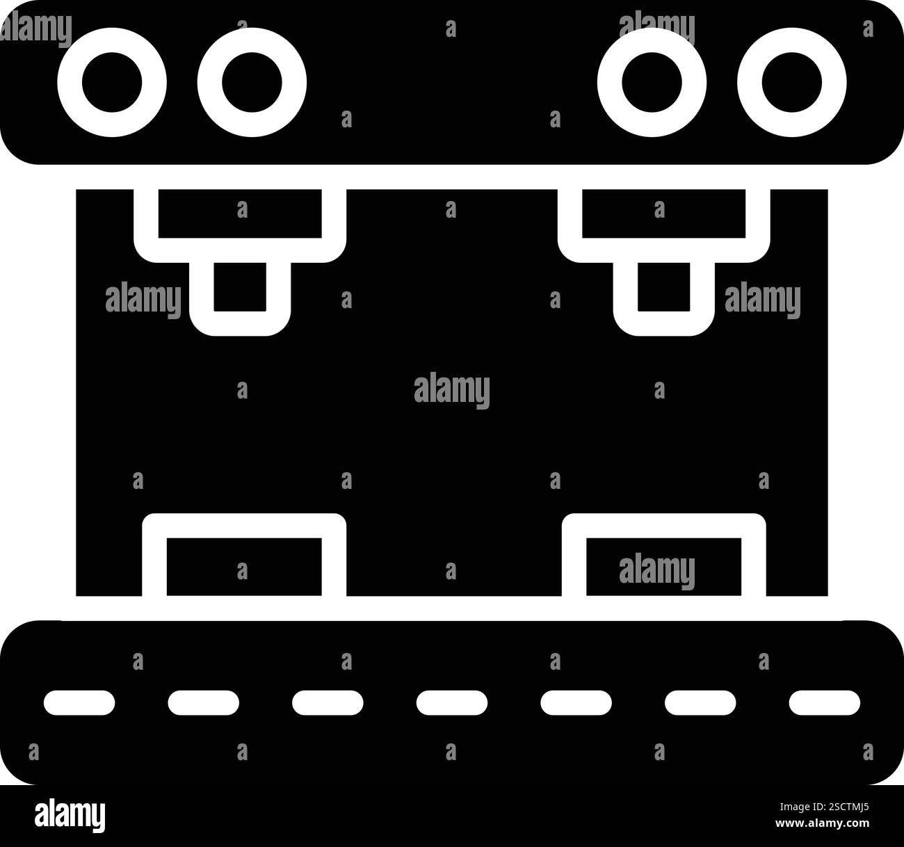 Coffee machine Vector Icon Design Illustration Stock Vector Image & Art ...