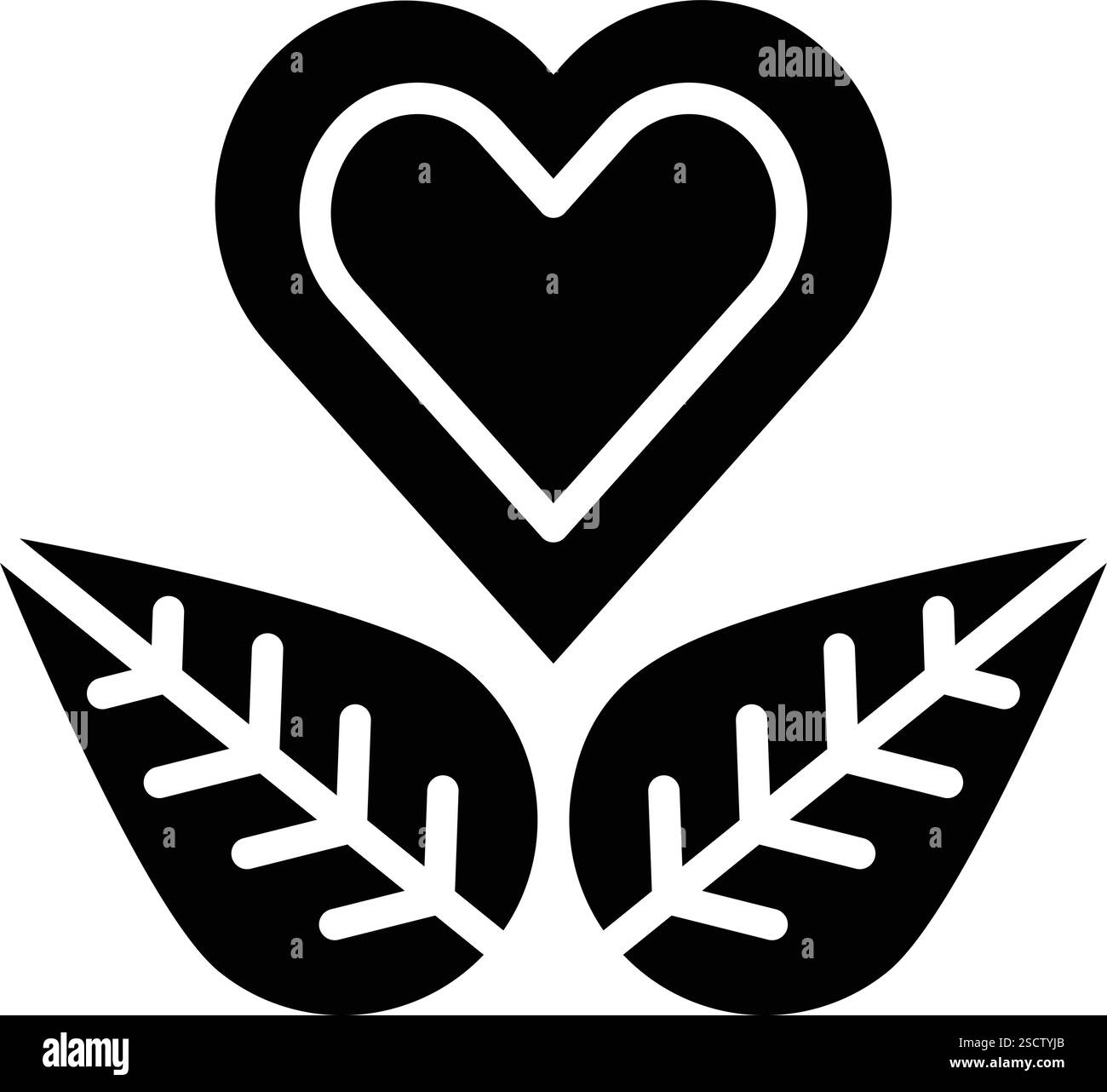 Heart Vector Icon Design Illustration Stock Vector Image & Art - Alamy