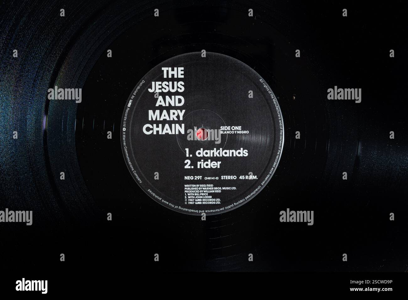 The Jesus and Mary Chain - Darklands Stock Photo - Alamy