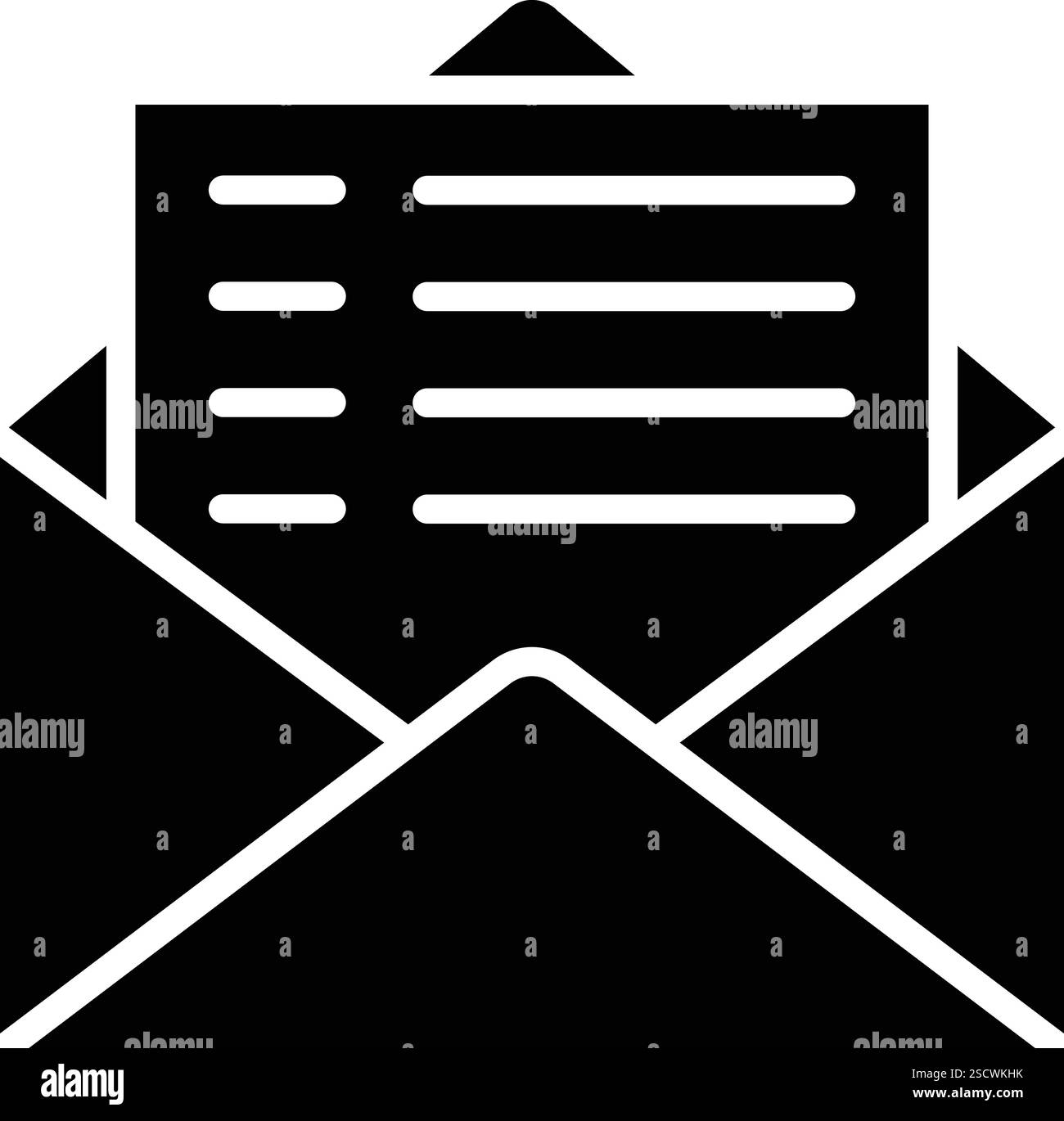 Mailing Vector Icon Design Illustration Stock Vector